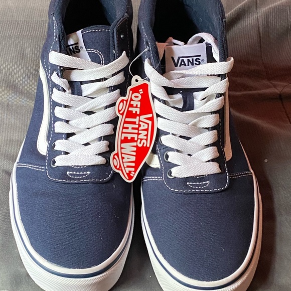 Vans Other - Vans Sk8-Hi Skate Shoes (Dark Blue) UNISEX